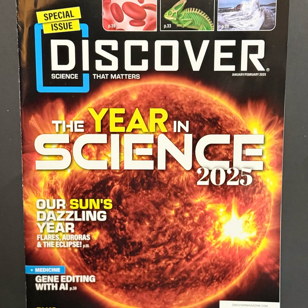 Discovery Magazine Special Issue The Year In Science 2025